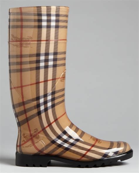 burberry rain boots outfit|burberry haymarket rain boots.